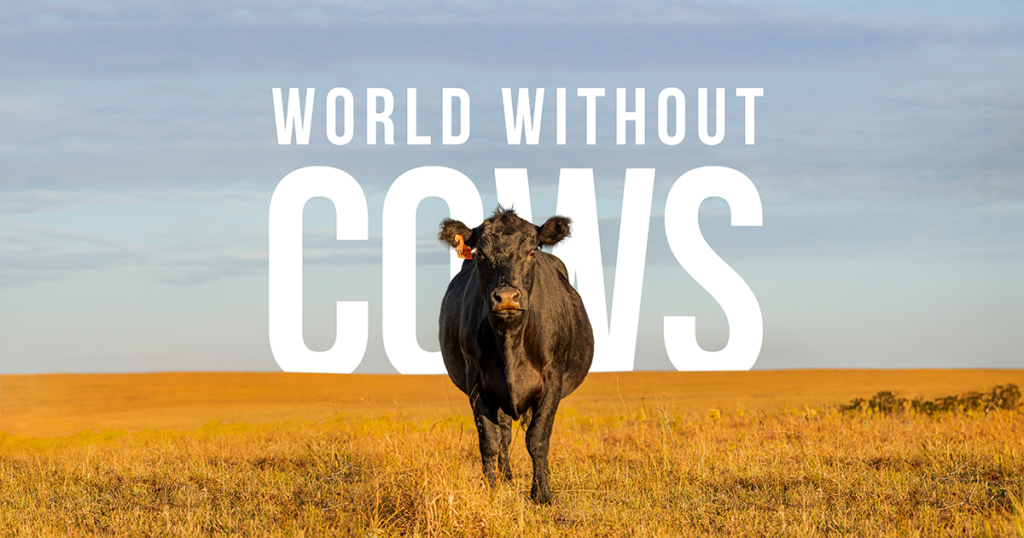 World without cows