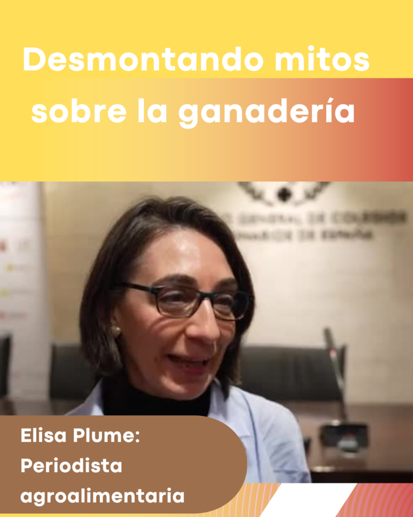 Elisa Plumed, periodista agroalimentaria