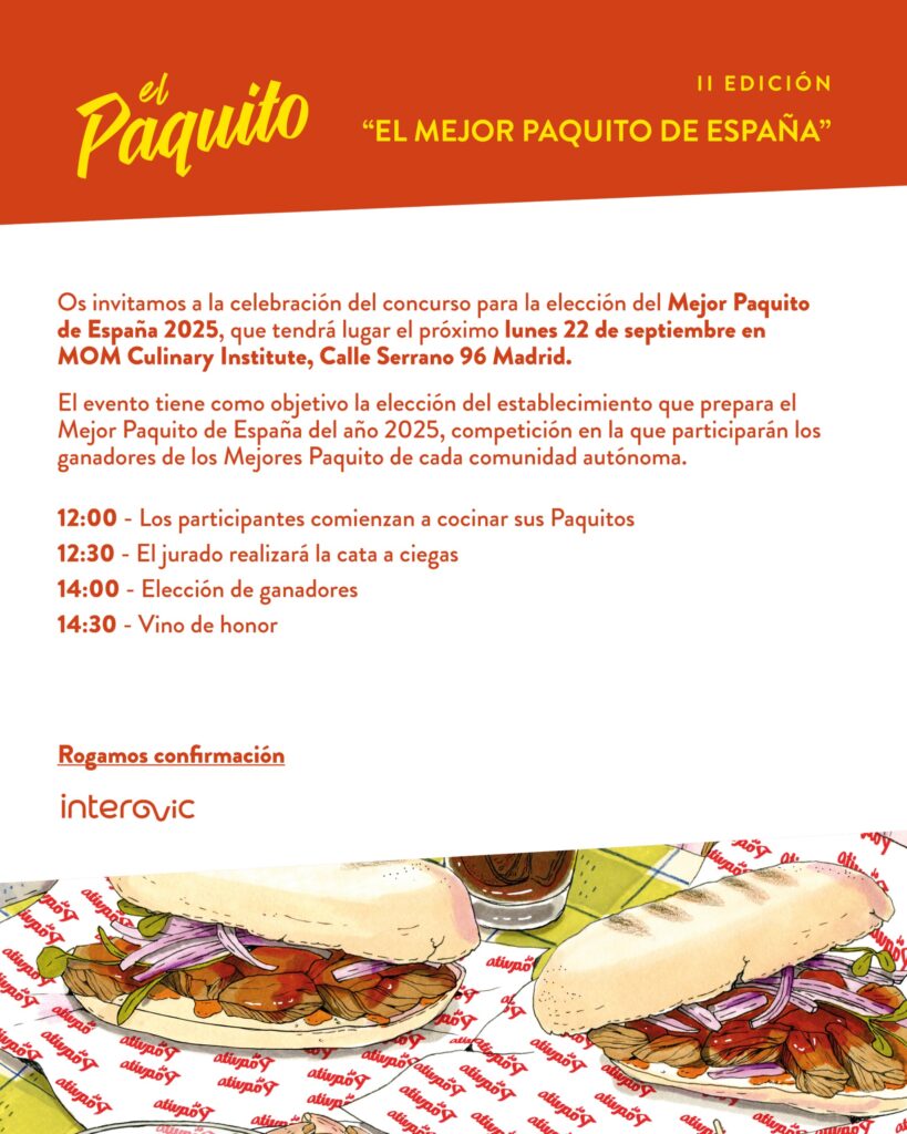Mejor Paquito Espana 2025