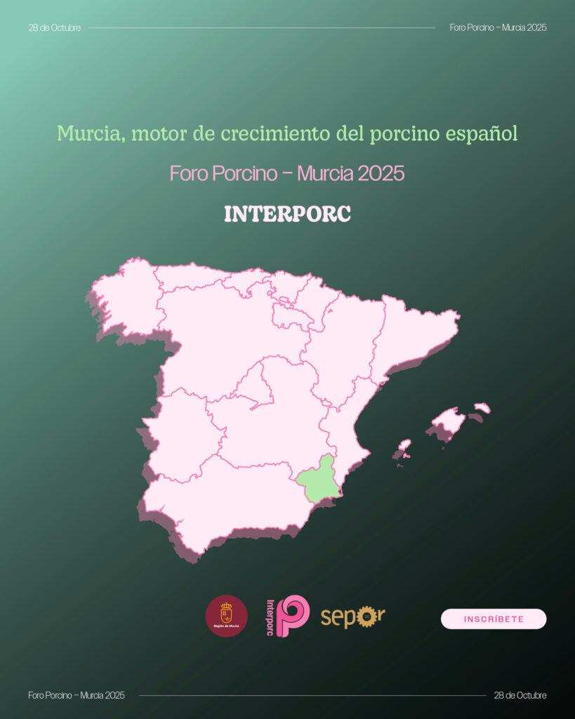 El Foro Porcino Murcia 2025 reunirá a las principales voces del sector en SEPOR