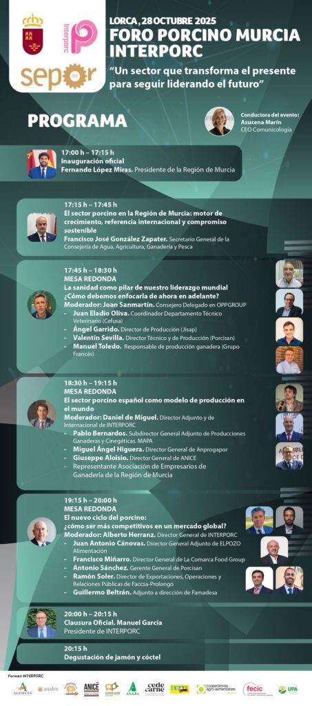 Interporc_Programa Foro Porcino Murcia