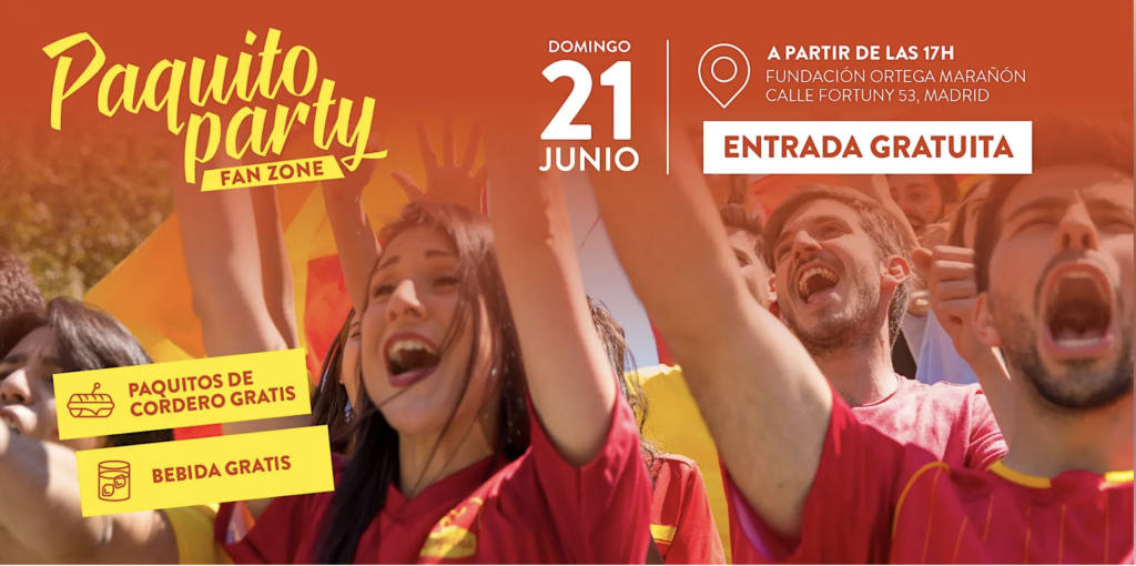 La Paquito Party se transformará en una fan zone para seguir el mundial de fútbol.