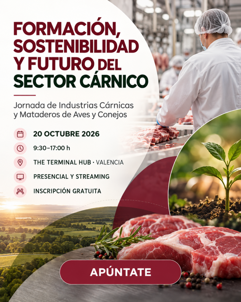 Formación, sostenibilidad y futuro cárnico